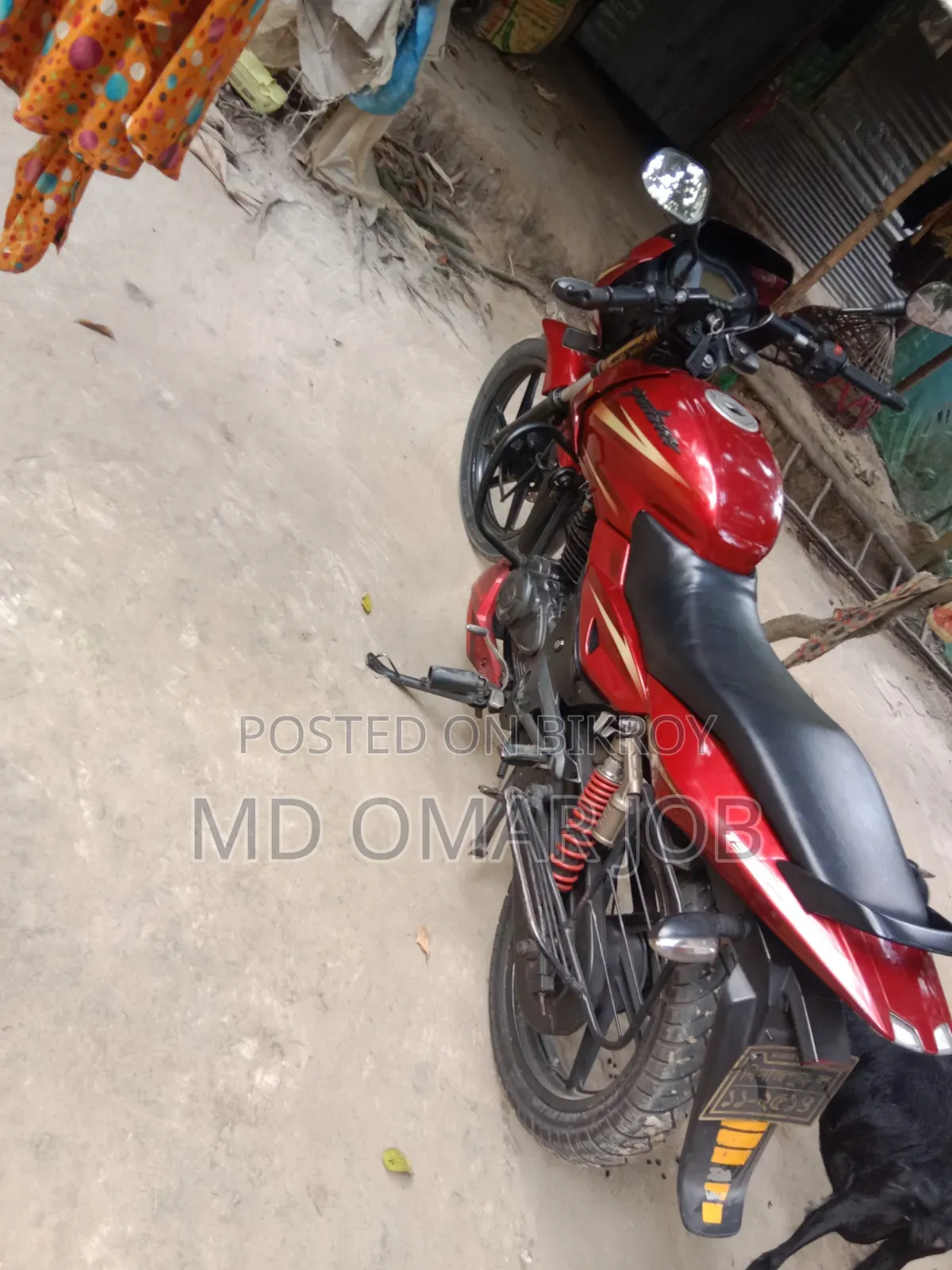 Bajaj Pulsar 150 2017 Red