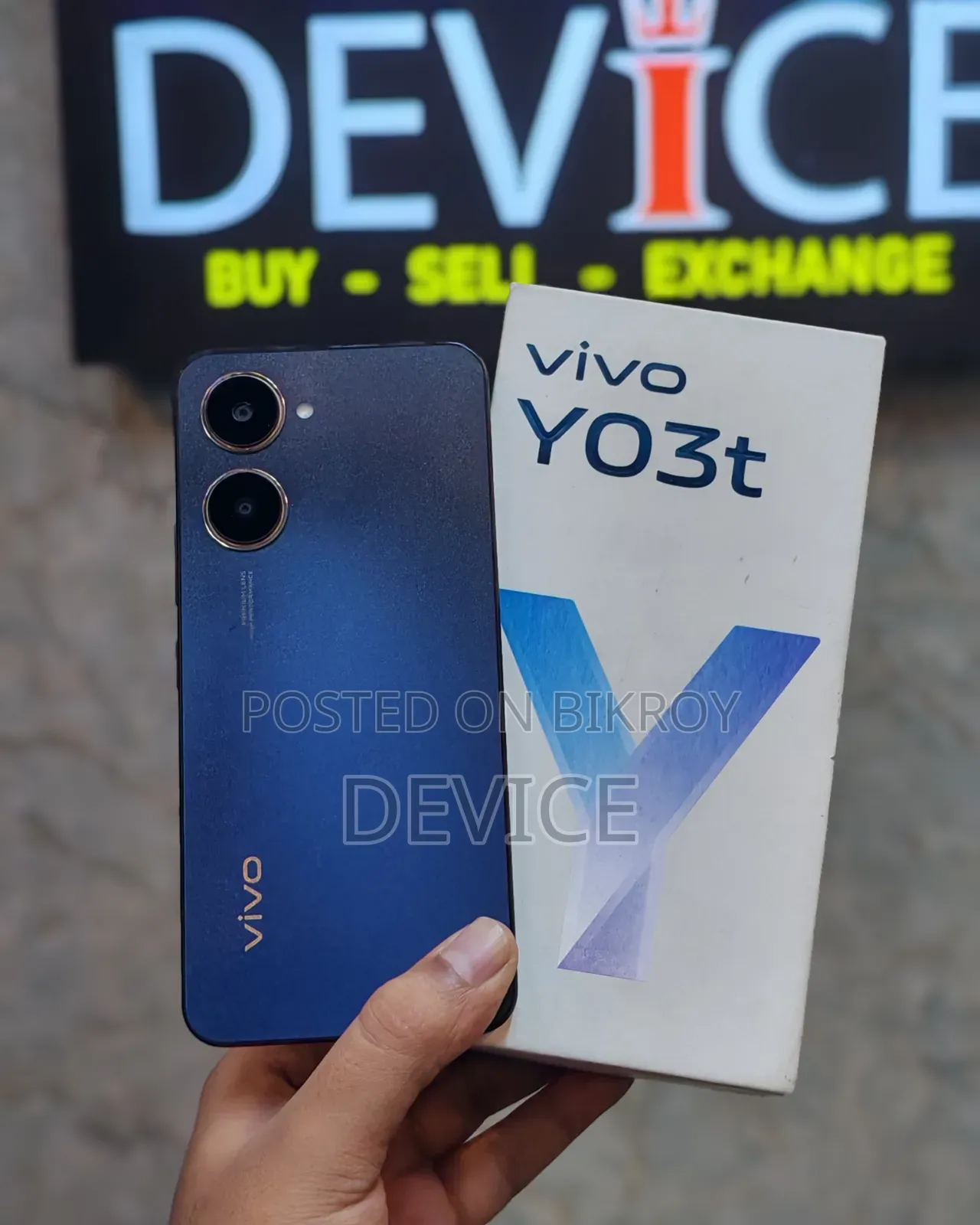 Vivo Y03t 128 GB Black