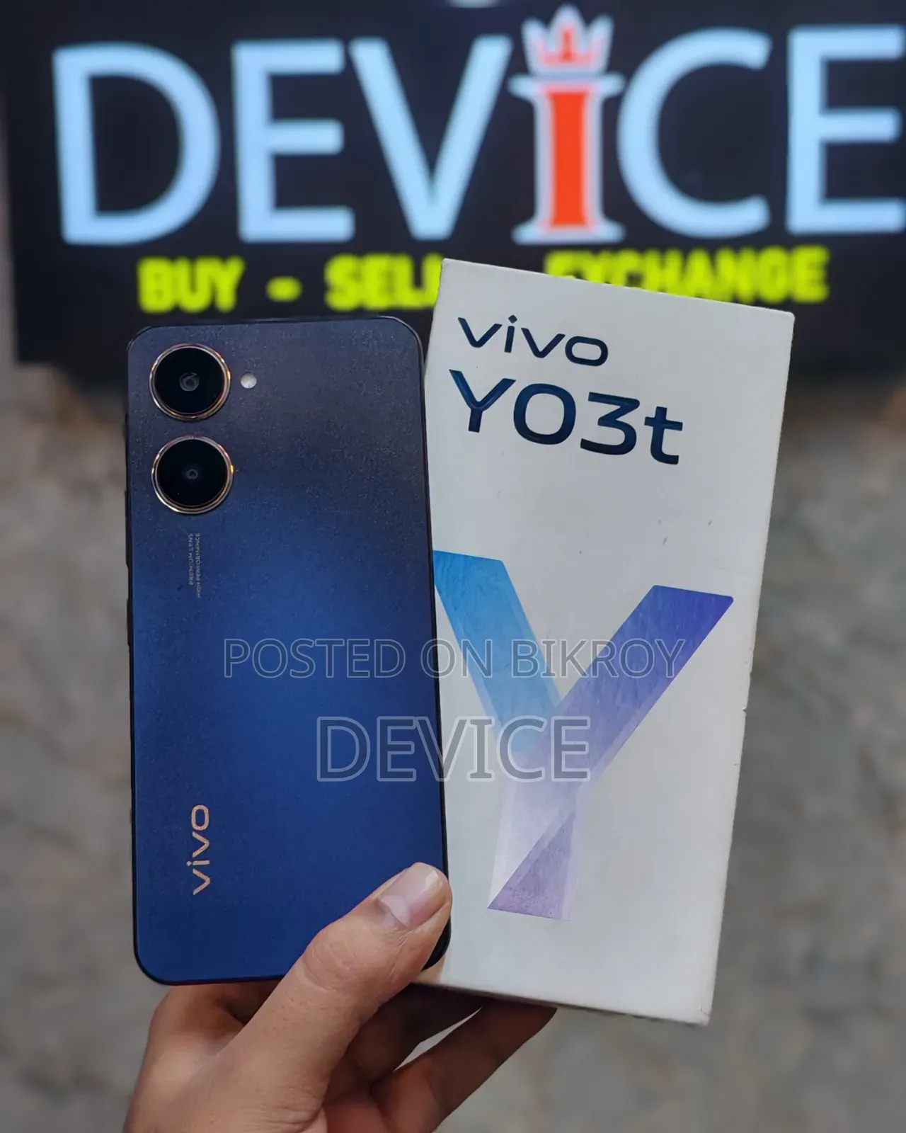 Vivo Y03t 128 GB Black