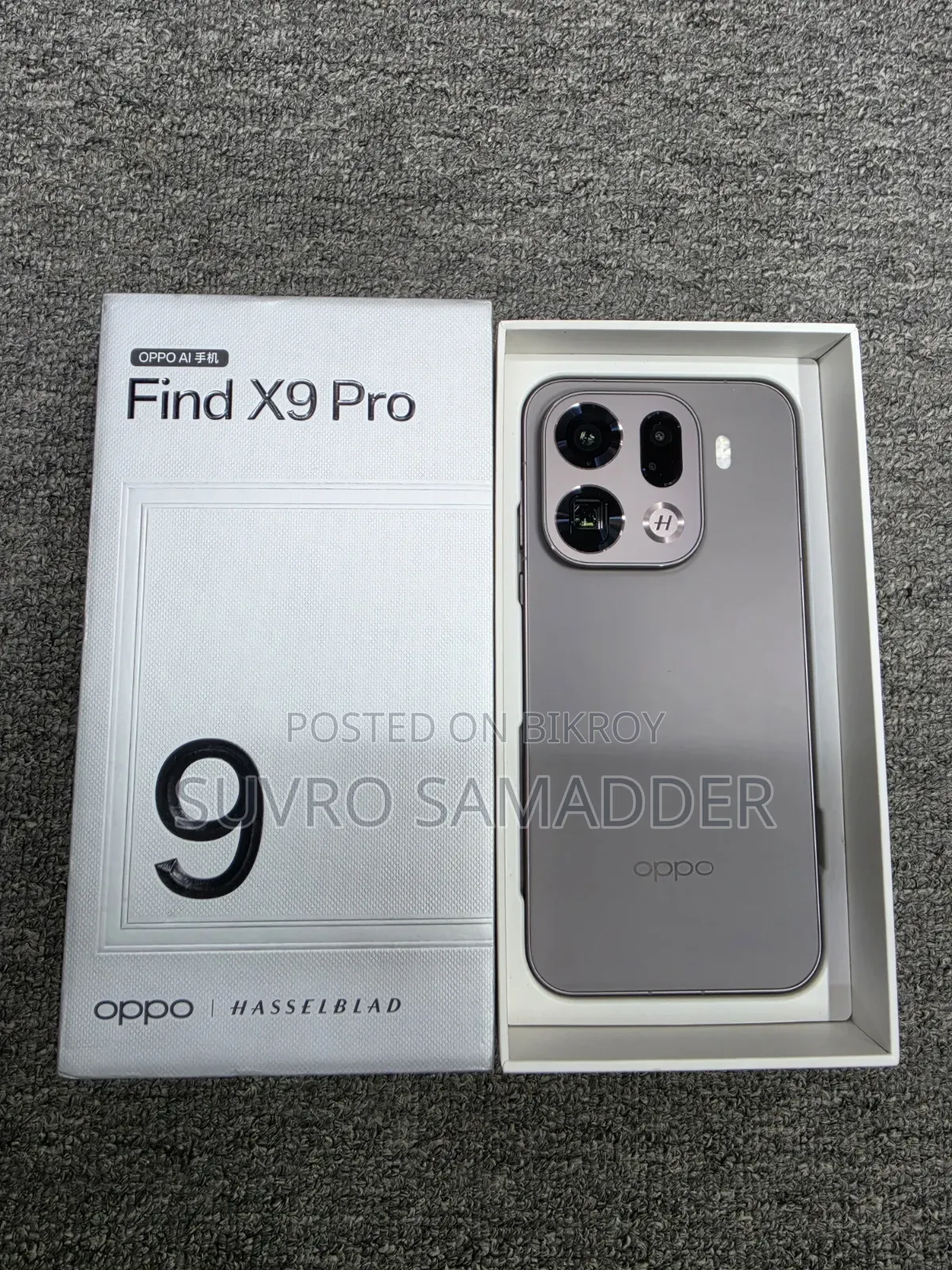 Oppo Find X9 Pro 256 GB Gray