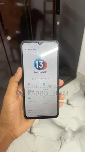 Vivo Y20G 128 GB Blue