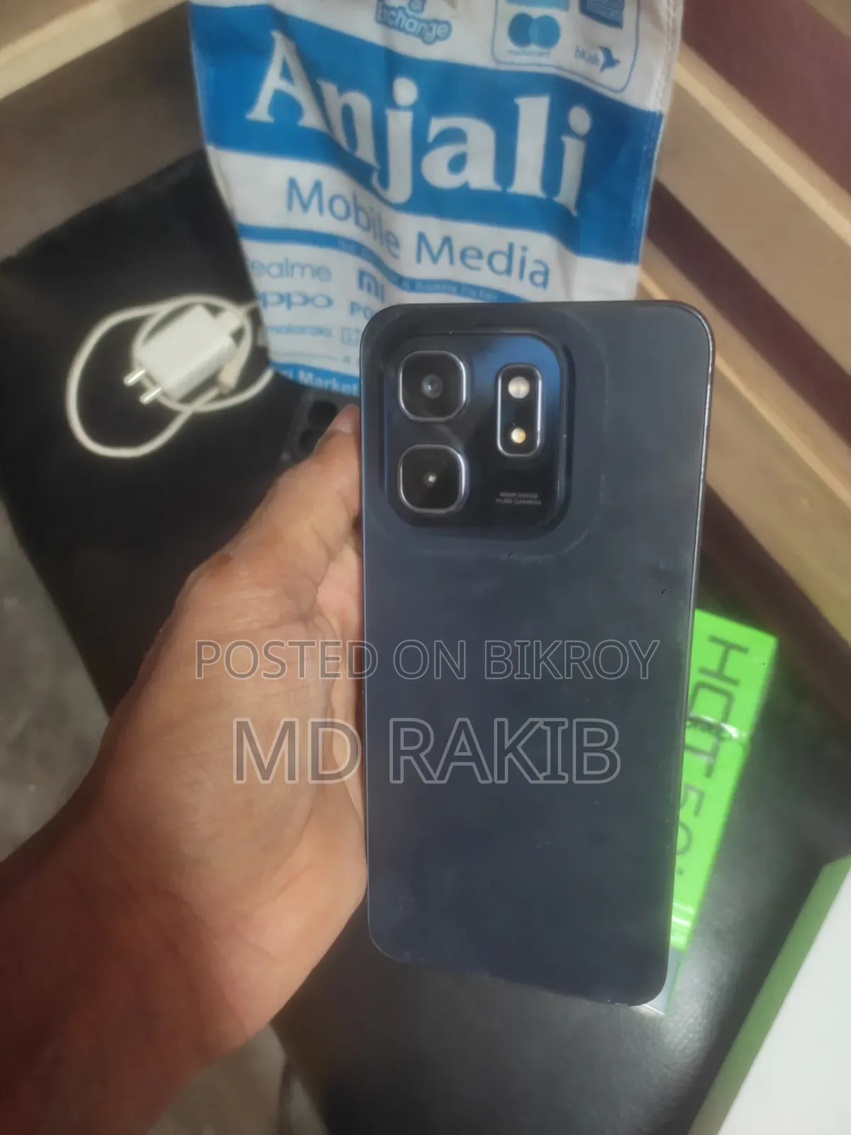 New Infinix Hot 50i 128 GB Black