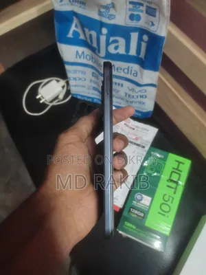 New Infinix Hot 50i 128 GB Black