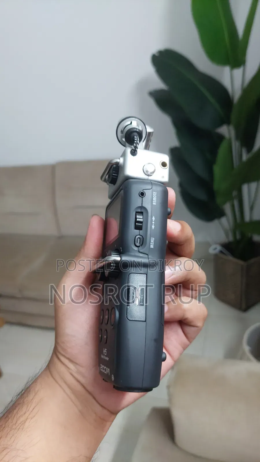 Zoom H5 Handy Recorder ফিল্ম মেকিং, ভয়েস রেকর্ডিং বা পডকাস্ট এর জন্য