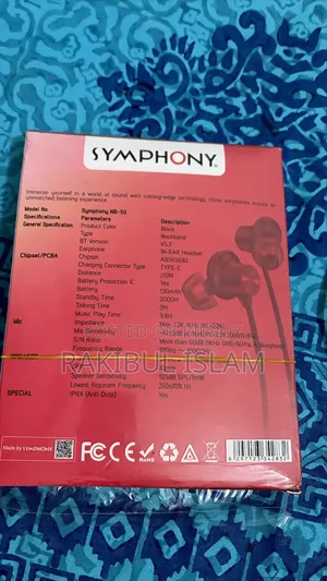 Symphony New Headphone