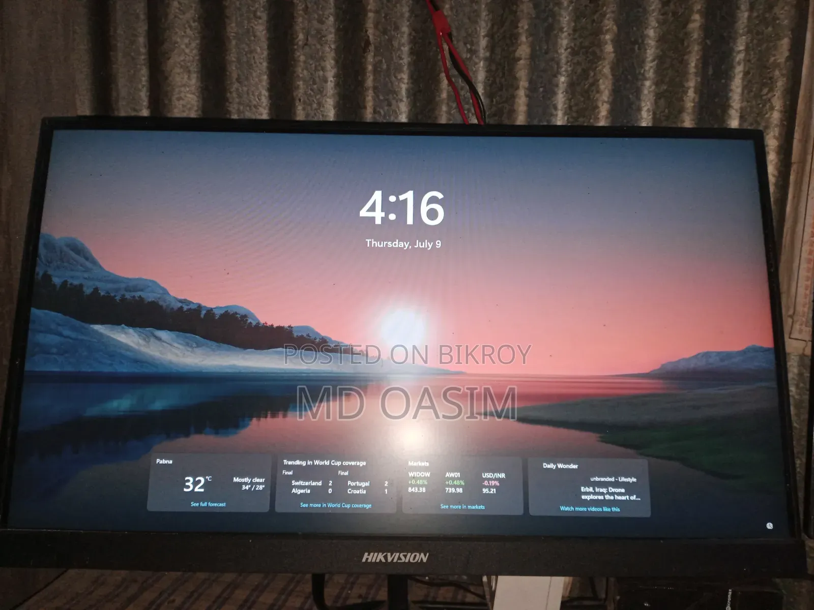 Desktop Computer 16GB AMD Ryzen 5 SSD 256GB