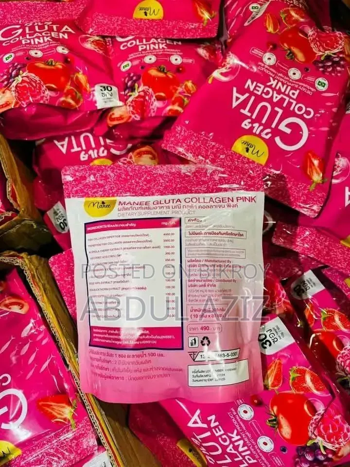 Manee Gluta Collagen Pink Drink