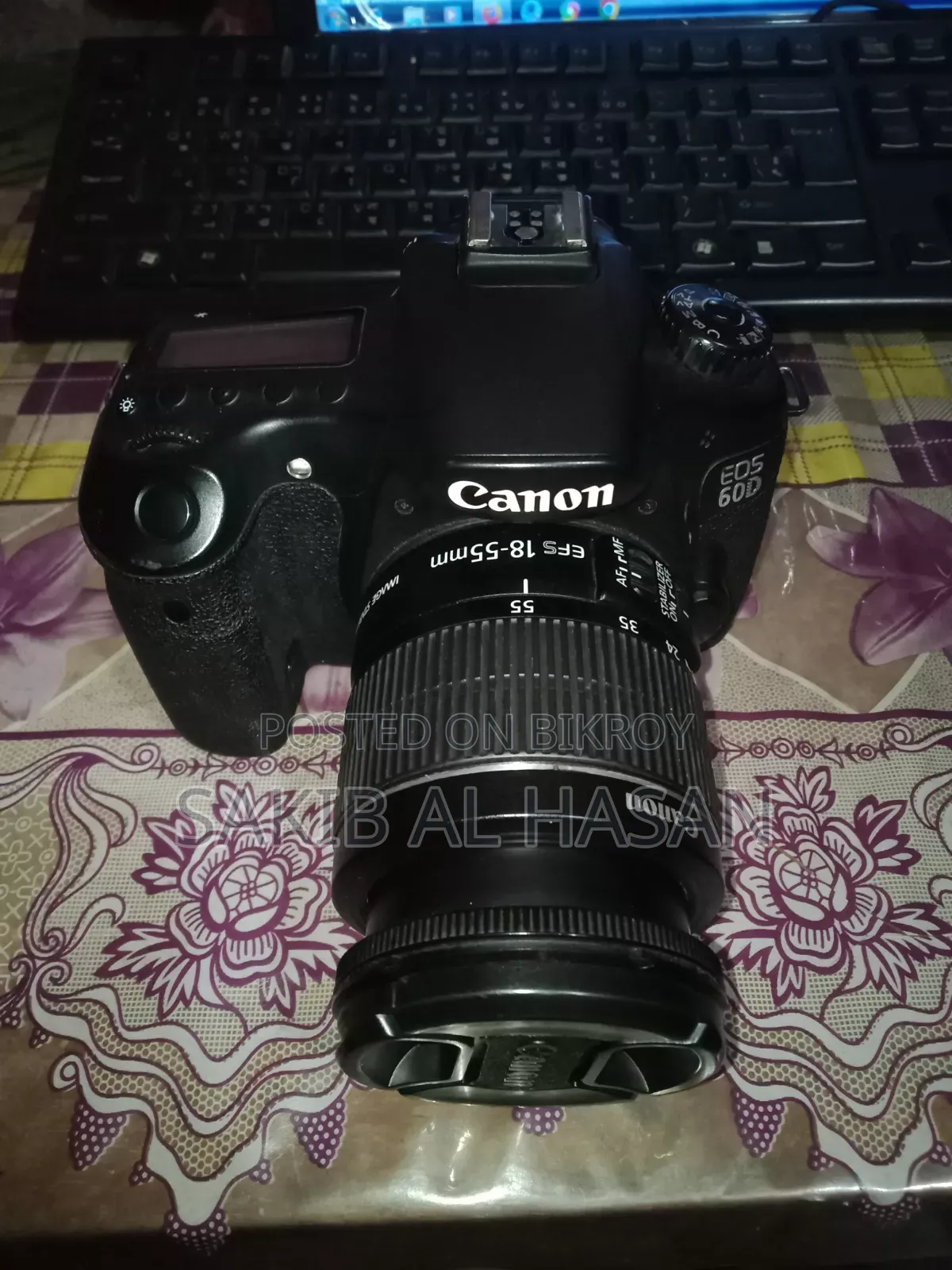 Canon EOS 60D With 18-55mm Kit Lens