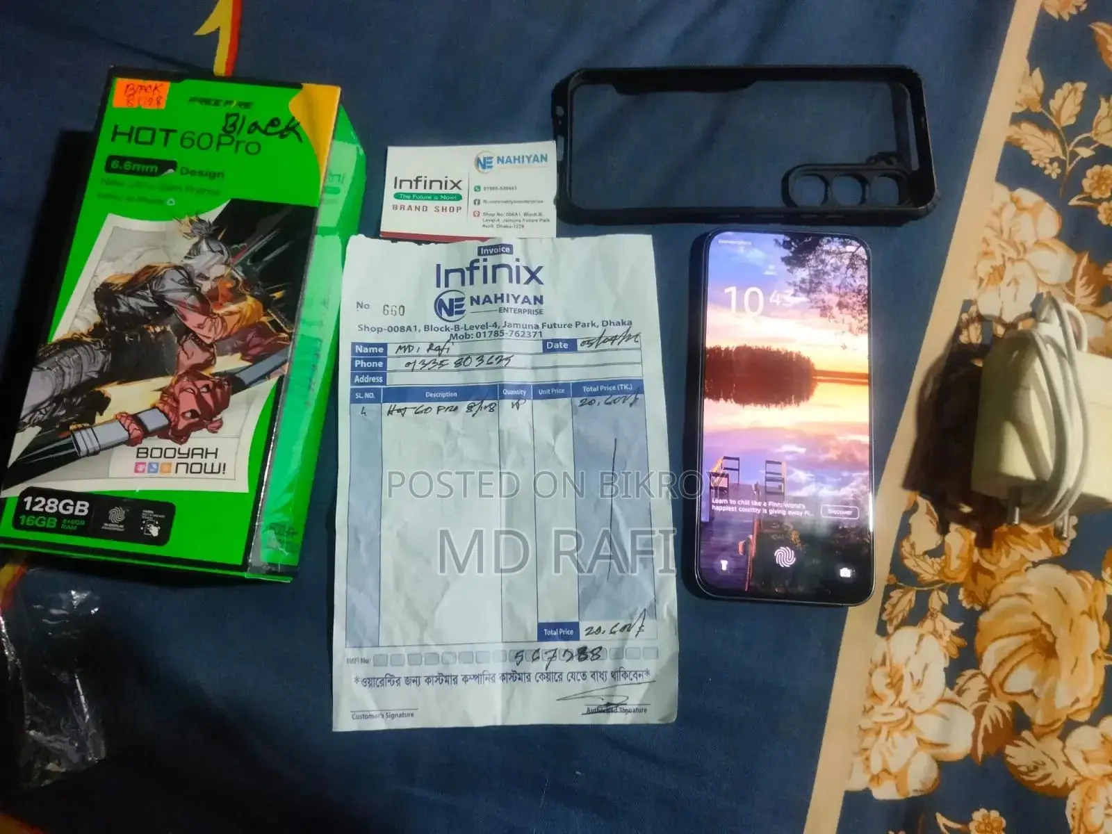 Infinix Hot 60 Pro 128 GB Black