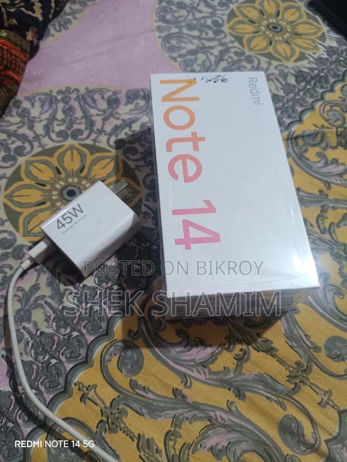 New Xiaomi Redmi Note 14 5G 256 GB