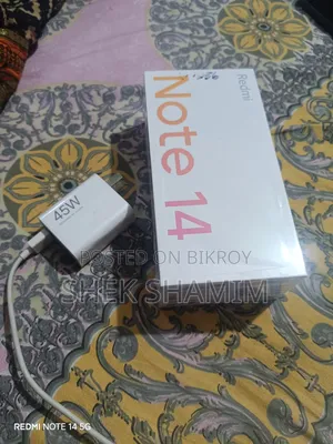 New Xiaomi Redmi Note 14 5G 256 GB
