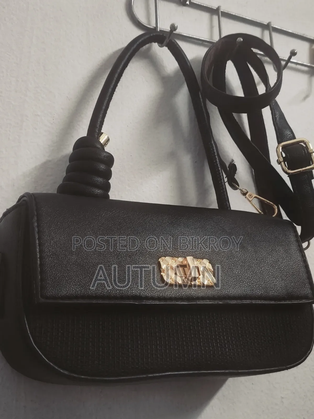 Black Leather Bag