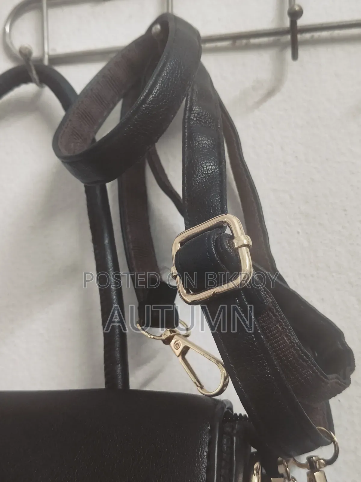 Black Leather Bag