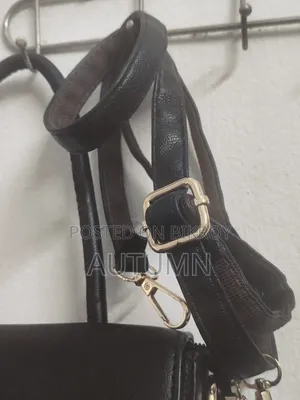 Black Leather Bag