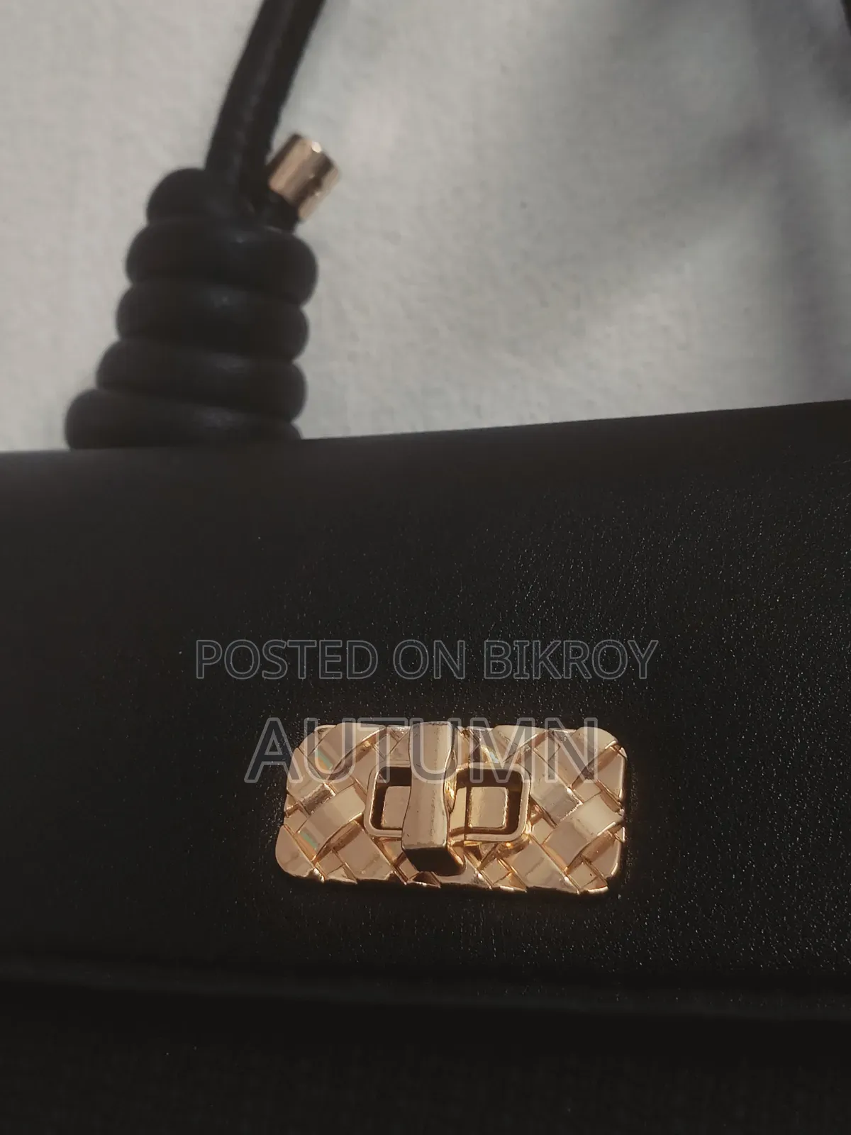Black Leather Bag