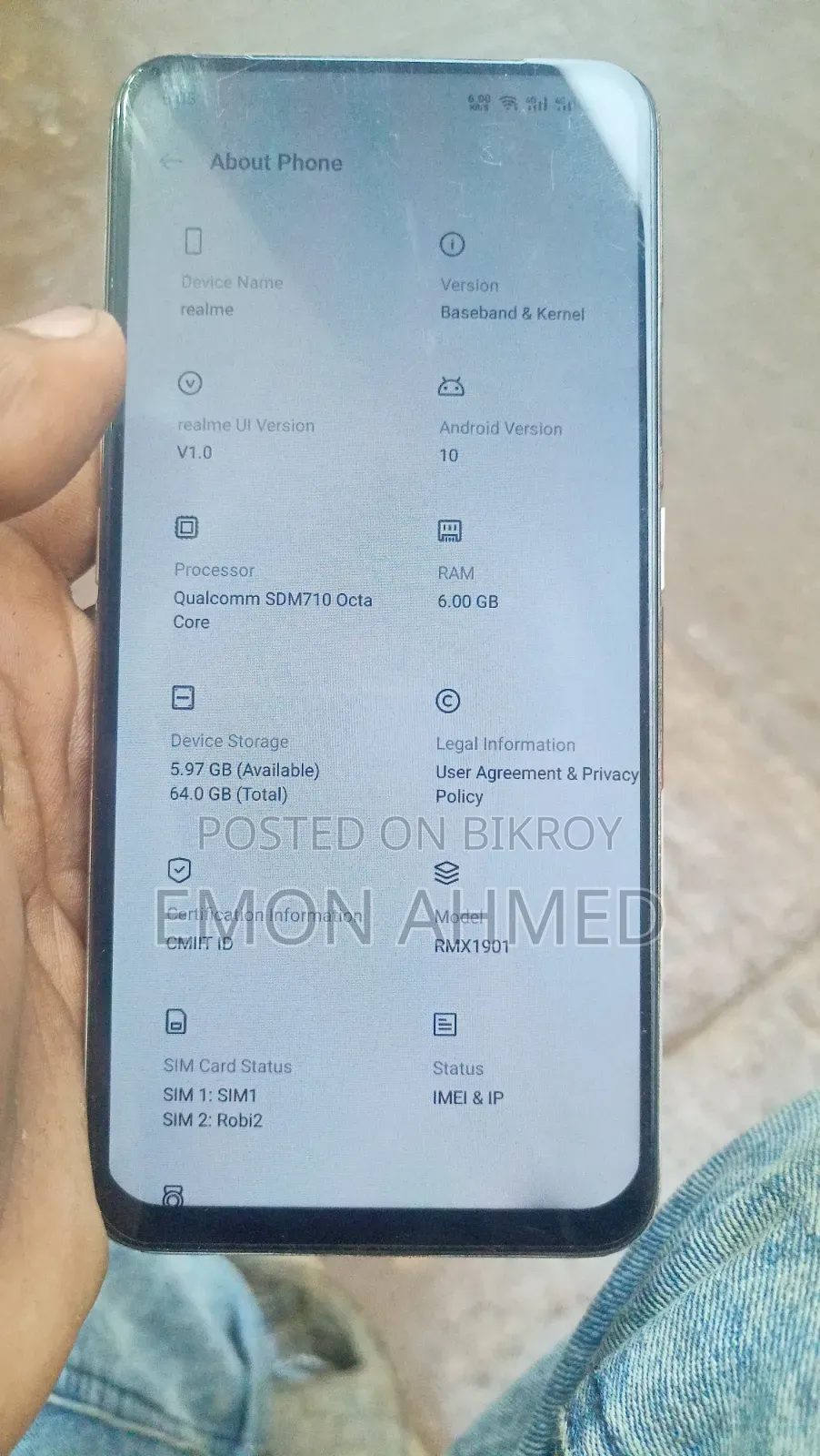 Realme X 64 GB White