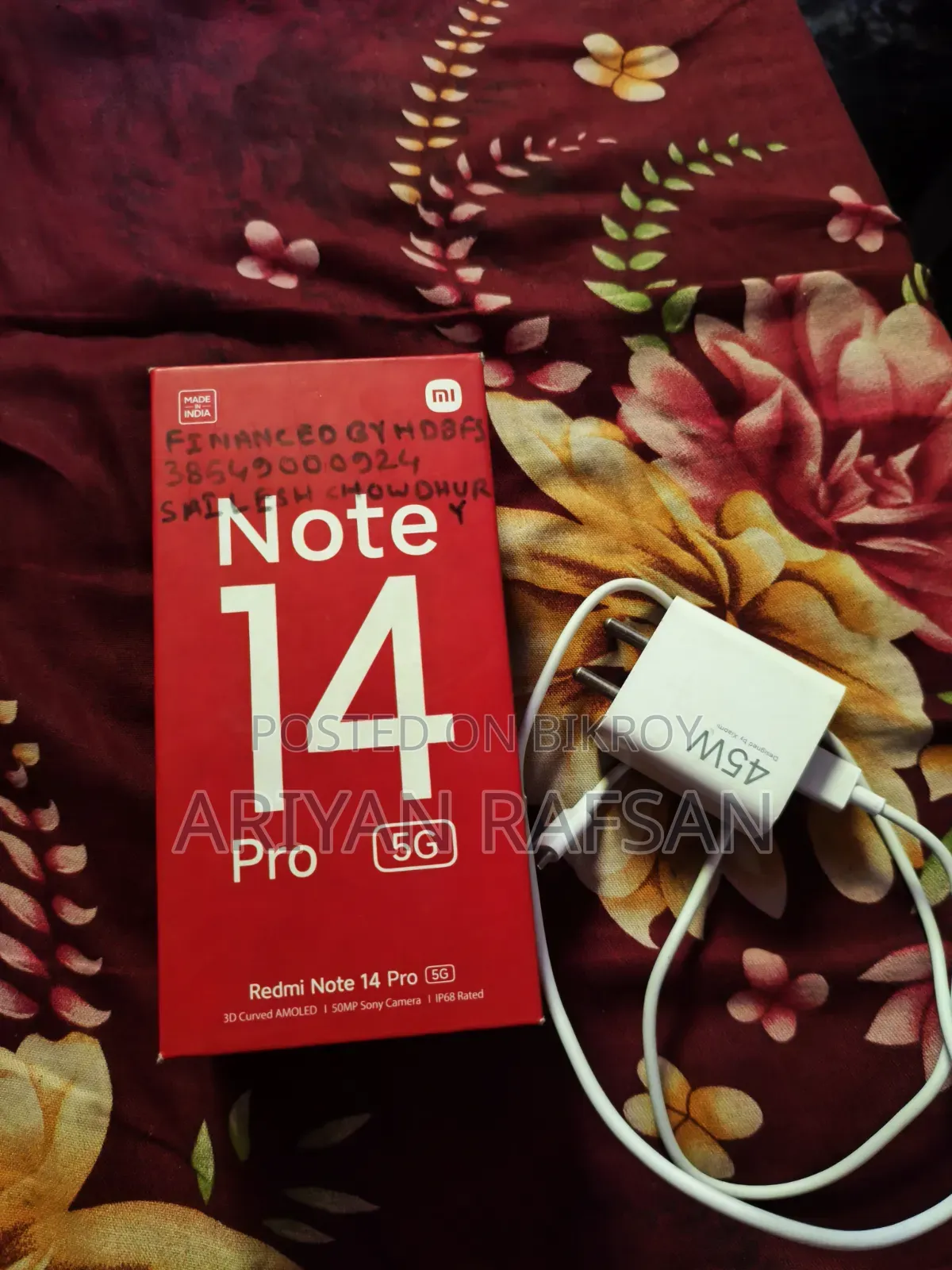 Xiaomi Redmi Note 14 Pro 5G 256 GB White