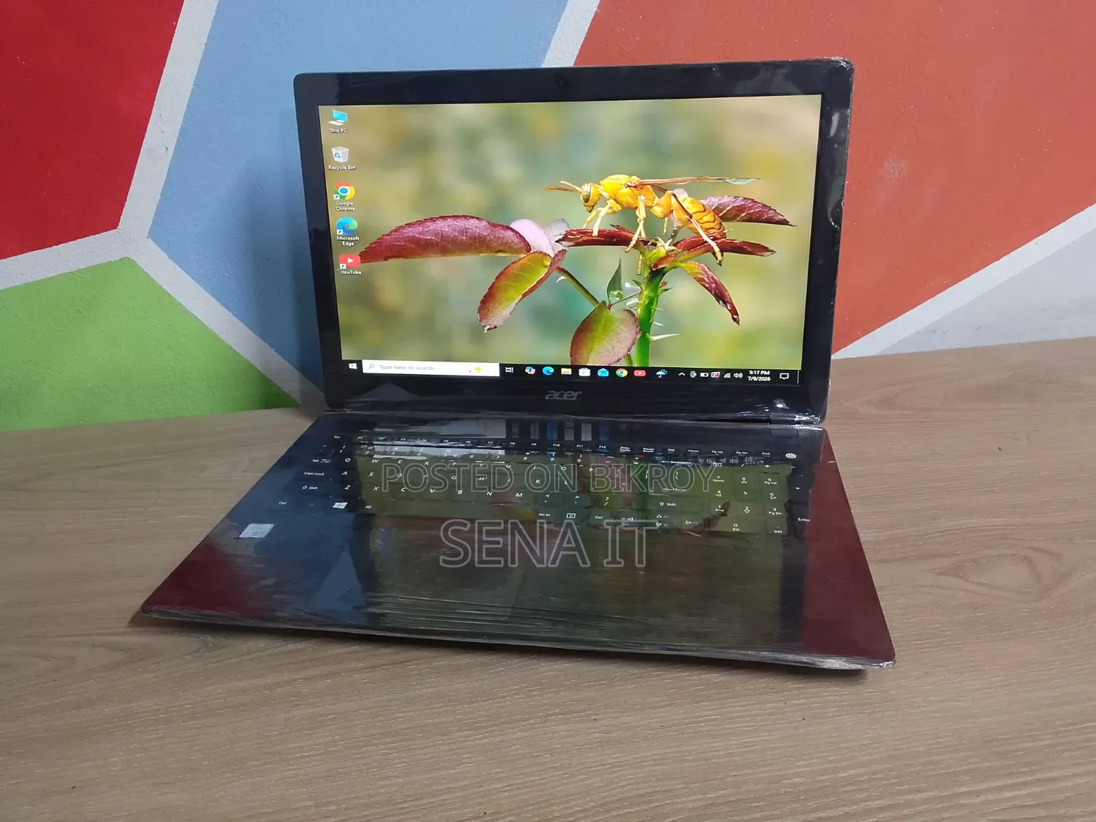 Laptop 8GB Intel Core i3 SSD 128GB