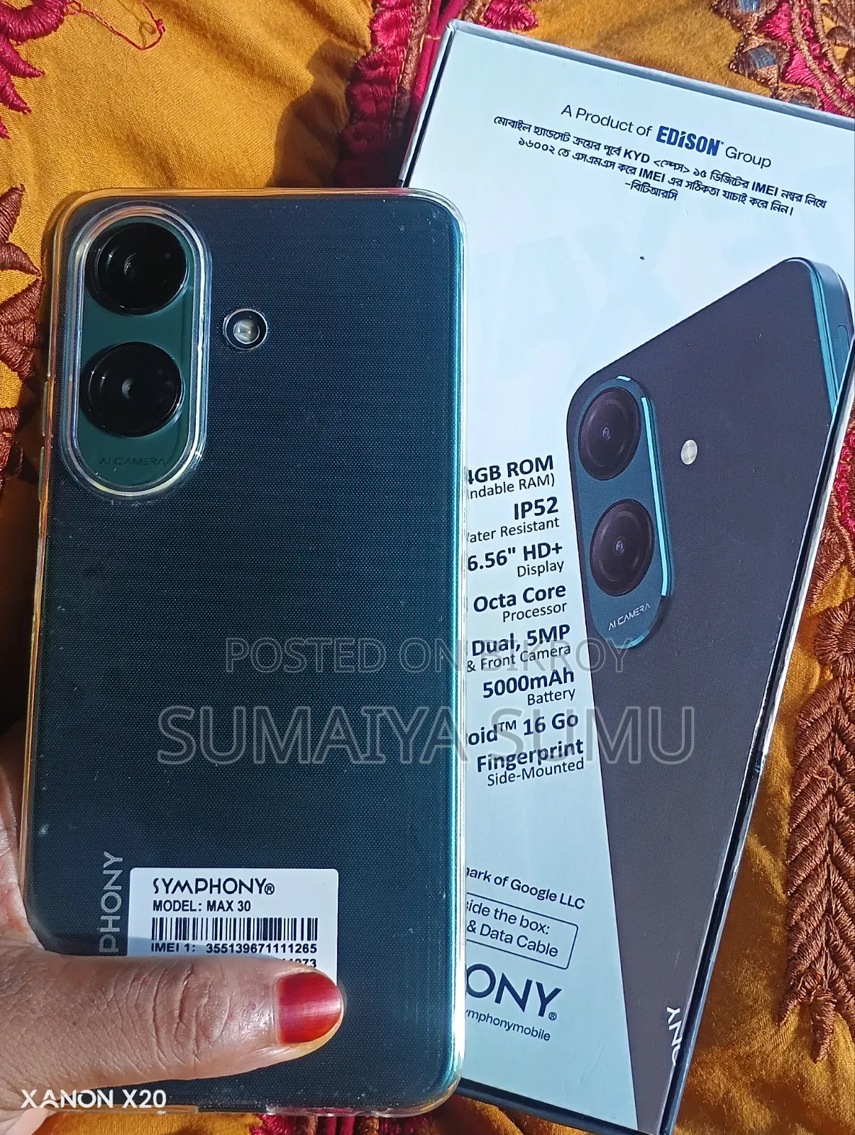 New Symphony Max 60 64 GB Gray