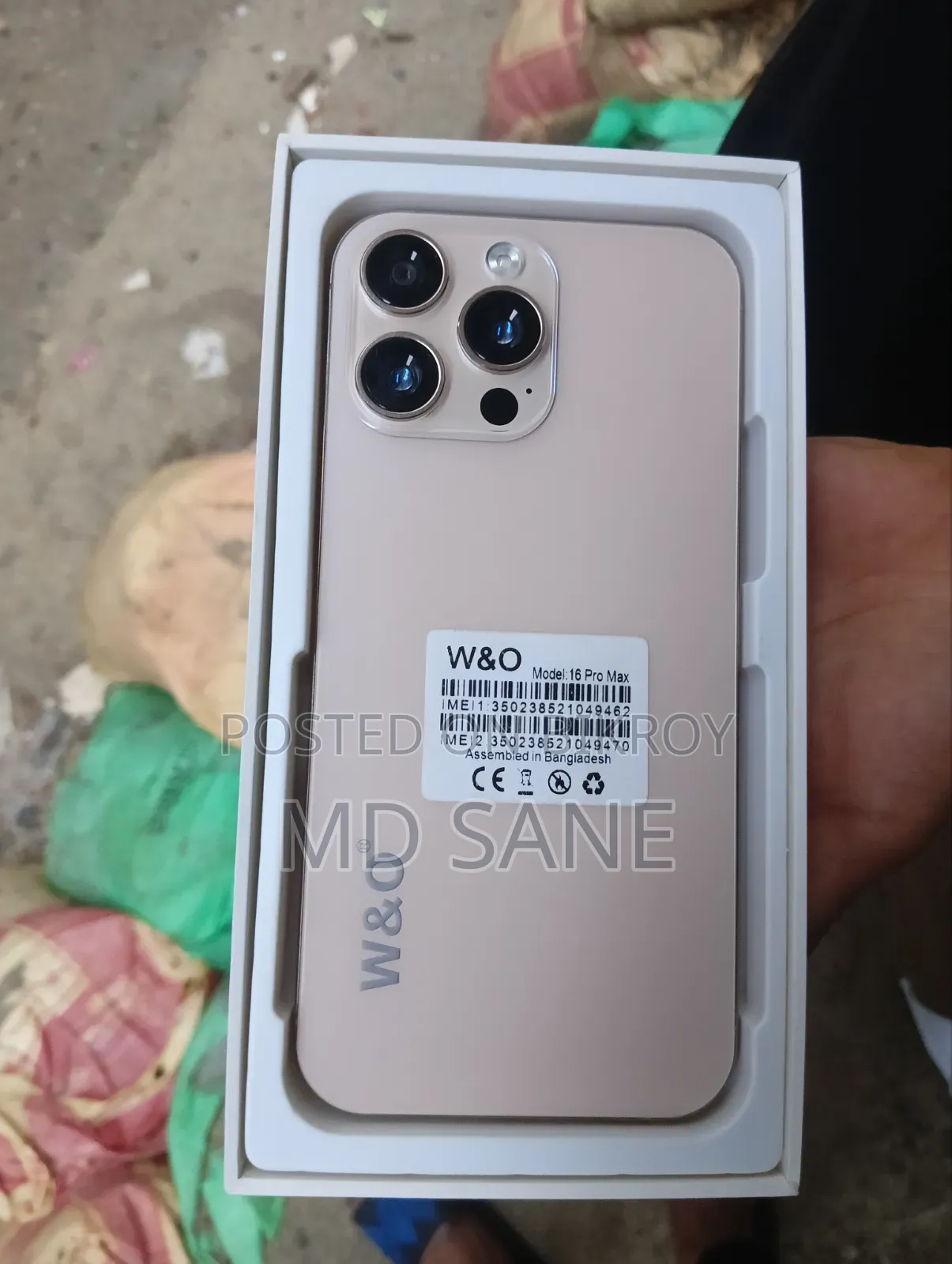 New W O 17 Pro 128 GB White