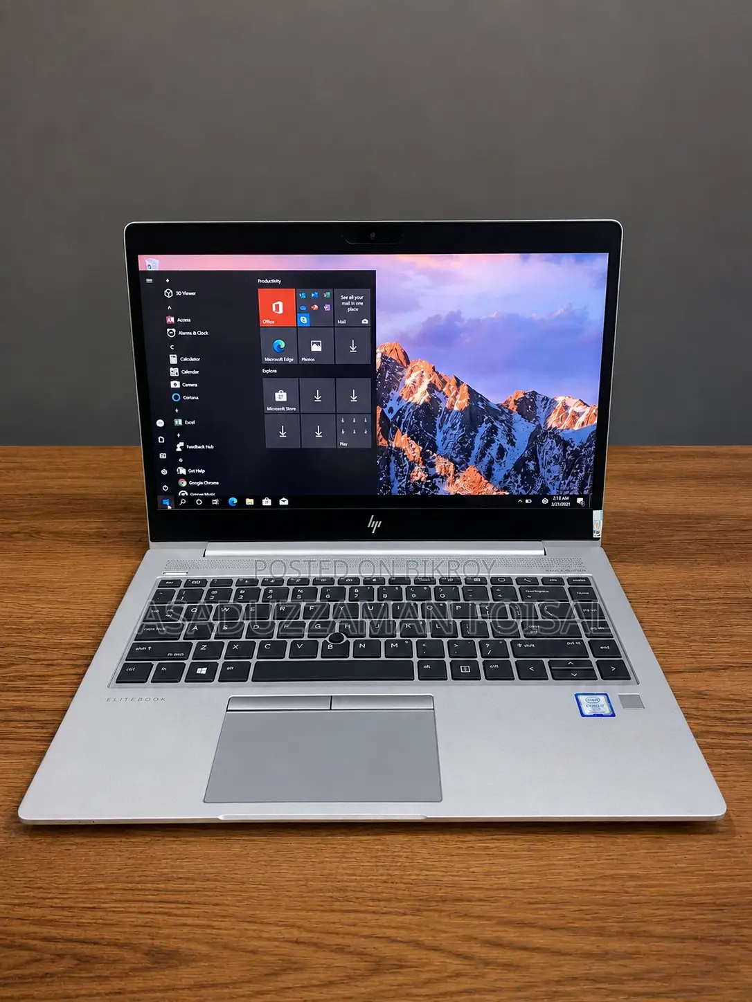 Laptop HP EliteBook 840 G5 8GB Intel Core i7 SSD 256GB
