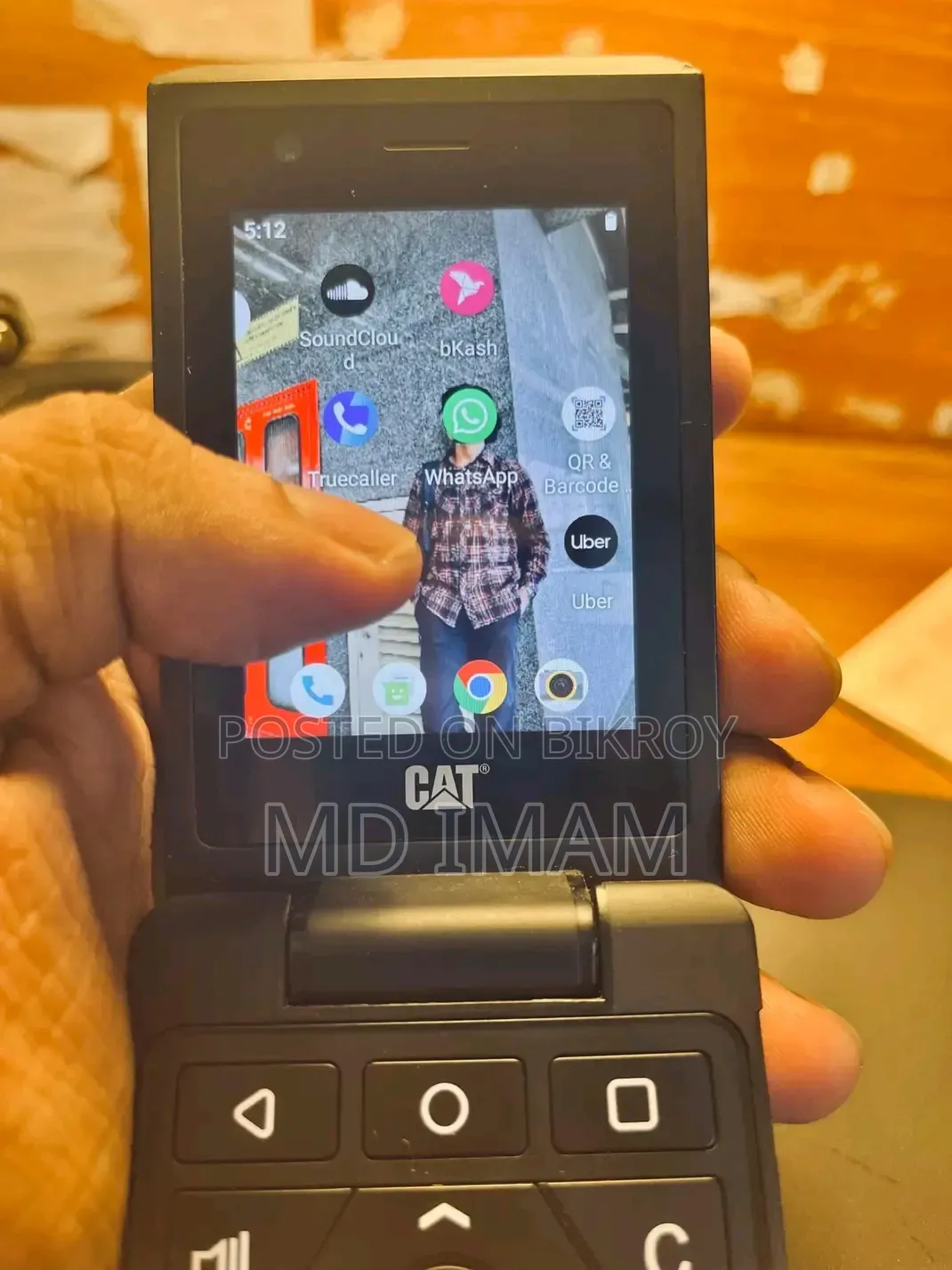 New Cat S22 Flip 16 GB Black