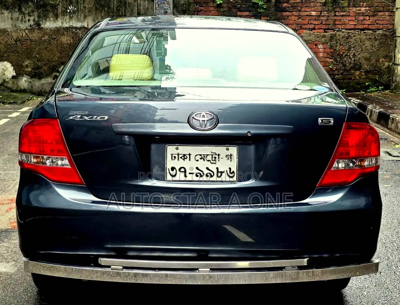 Toyota Axio 1.5 G 2WD 2010 Gray