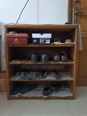 Wooden Shoe Rack