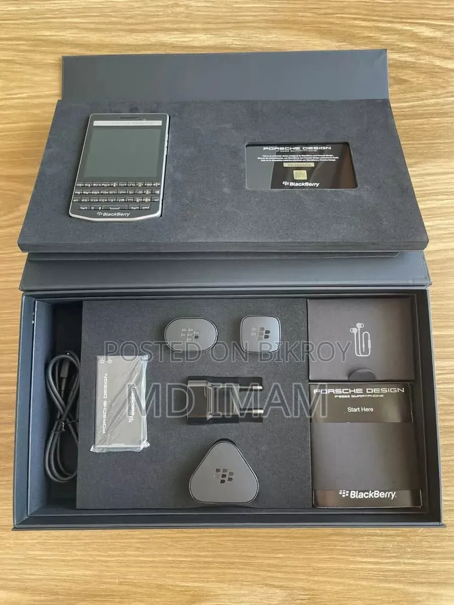 BlackBerry Porsche Design P'9982 64 GB Black