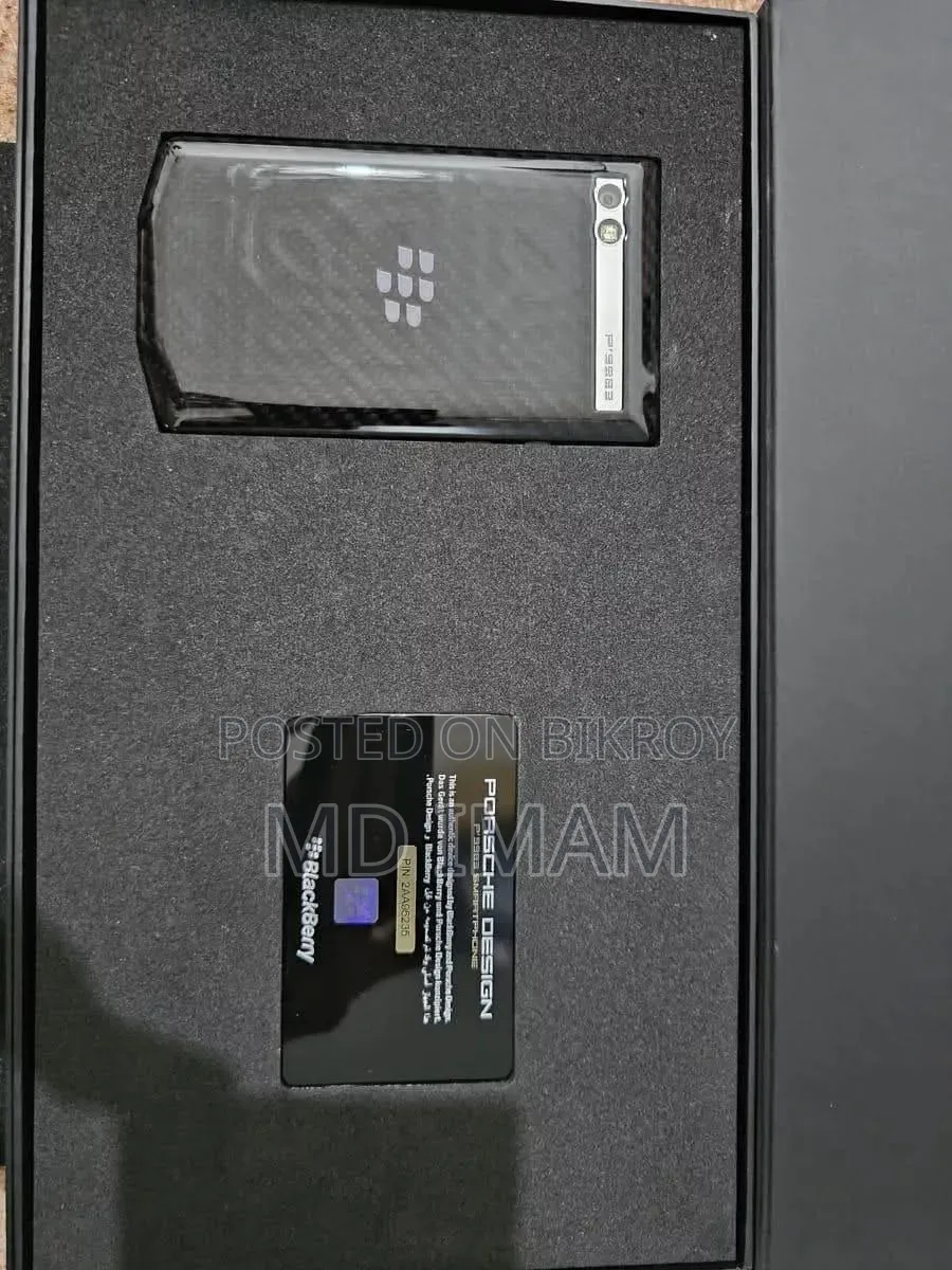 BlackBerry Porsche Design P'9982 64 GB Black