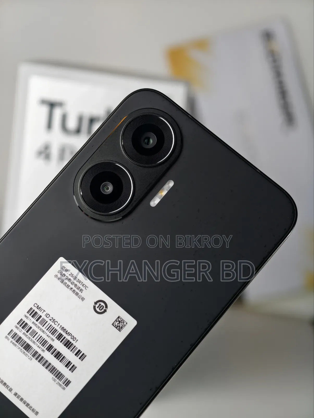Xiaomi Redmi Turbo 4 Pro 256 GB Black