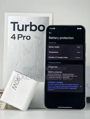 Xiaomi Redmi Turbo 4 Pro 256 GB White