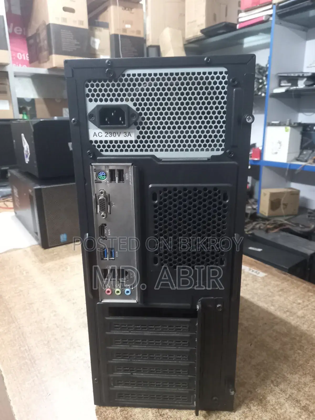 Desktop Computer Gigabyte 8GB Intel Core I5 HDD+SSD 128GB