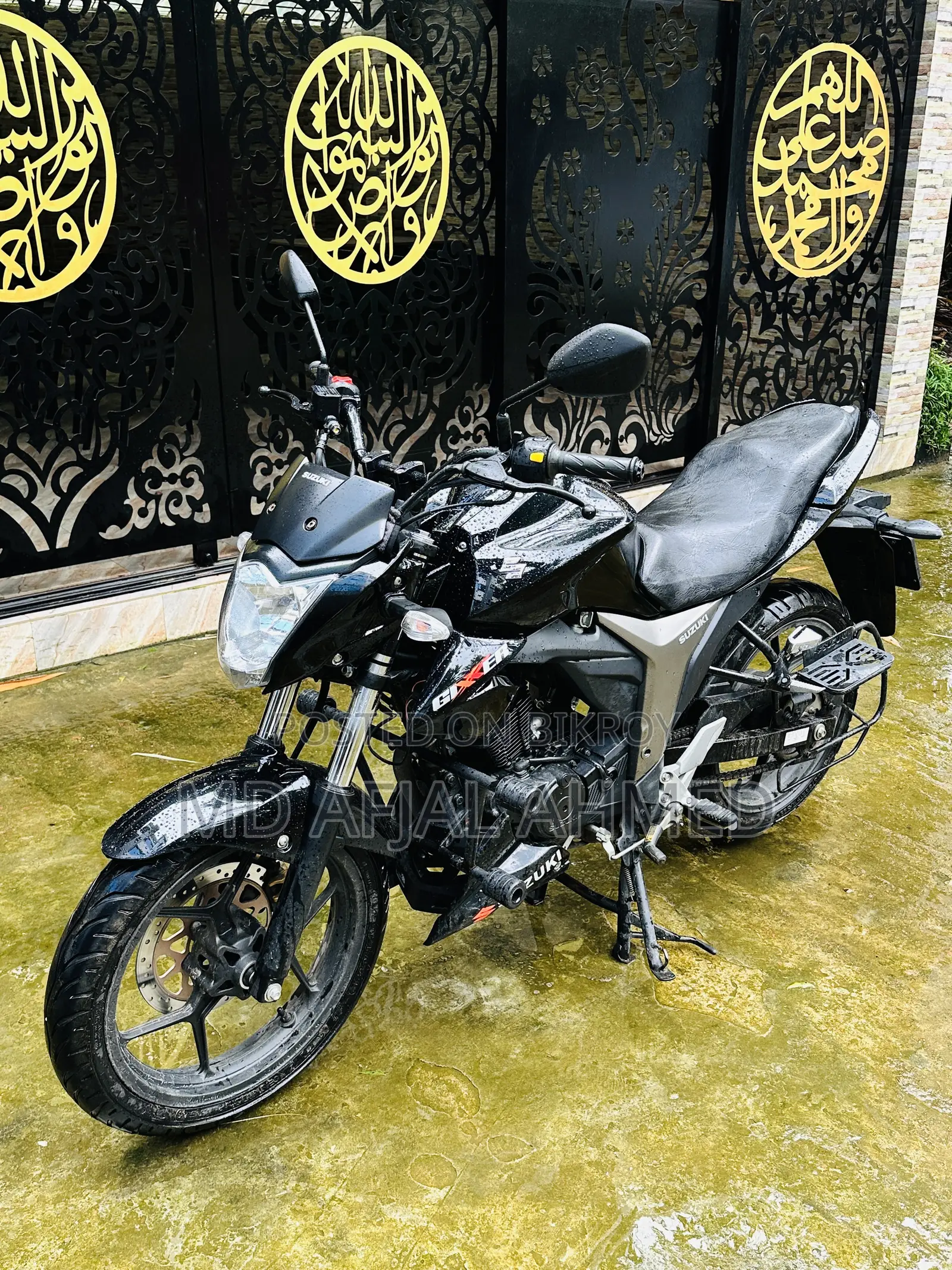 Suzuki Gixxer Monotone 2025 Black