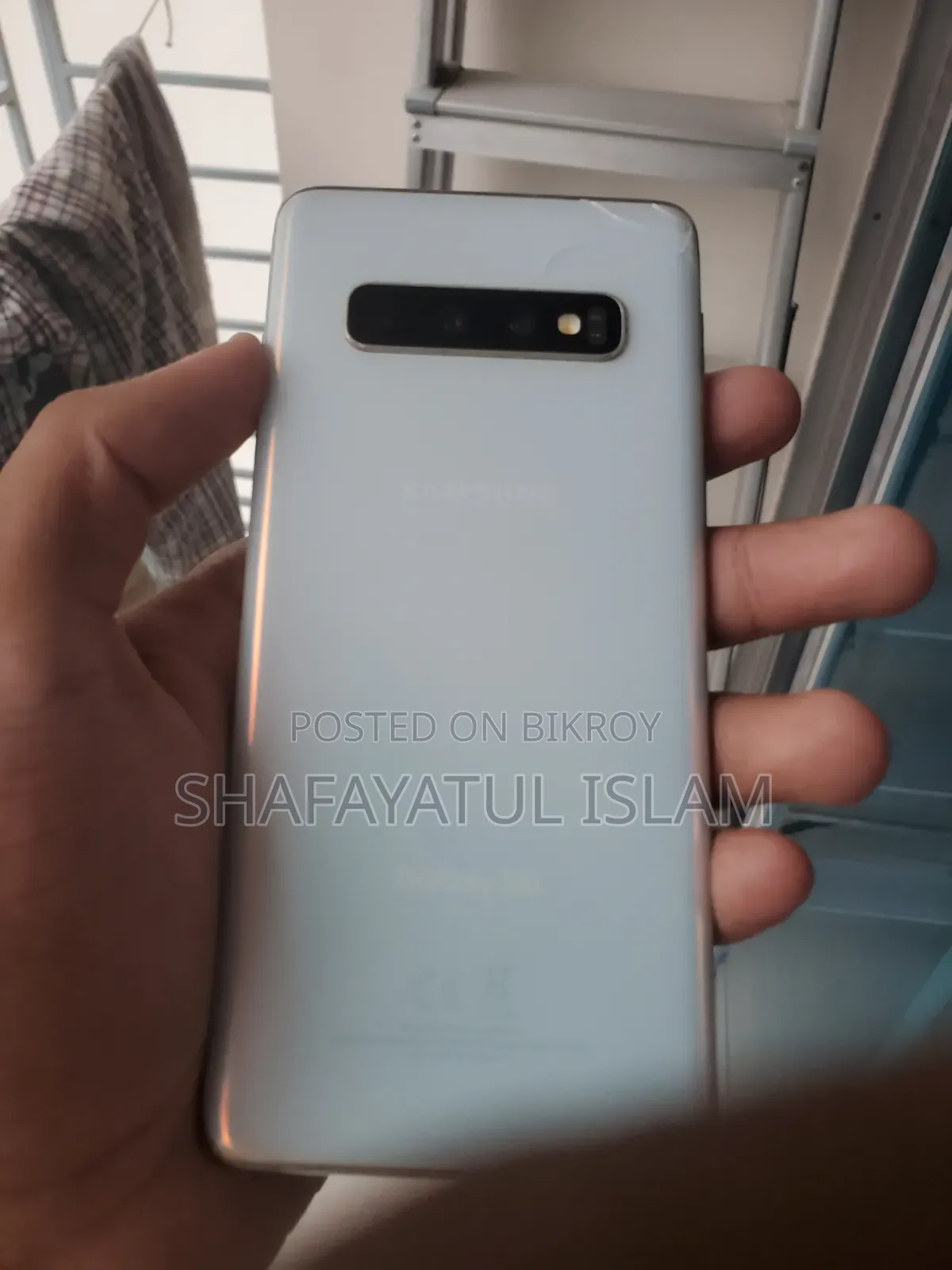 স্যামসাং গ্যালাক্সি এস১০ ১২৮ জিবি নীল