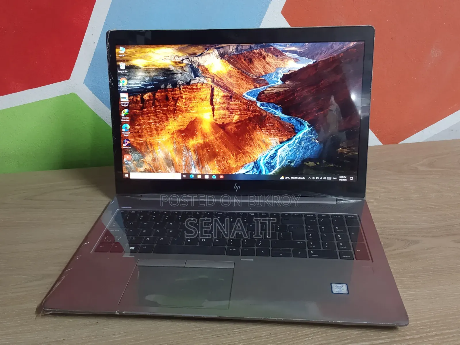 Laptop HP 8GB Intel Core I7 SSD 256GB