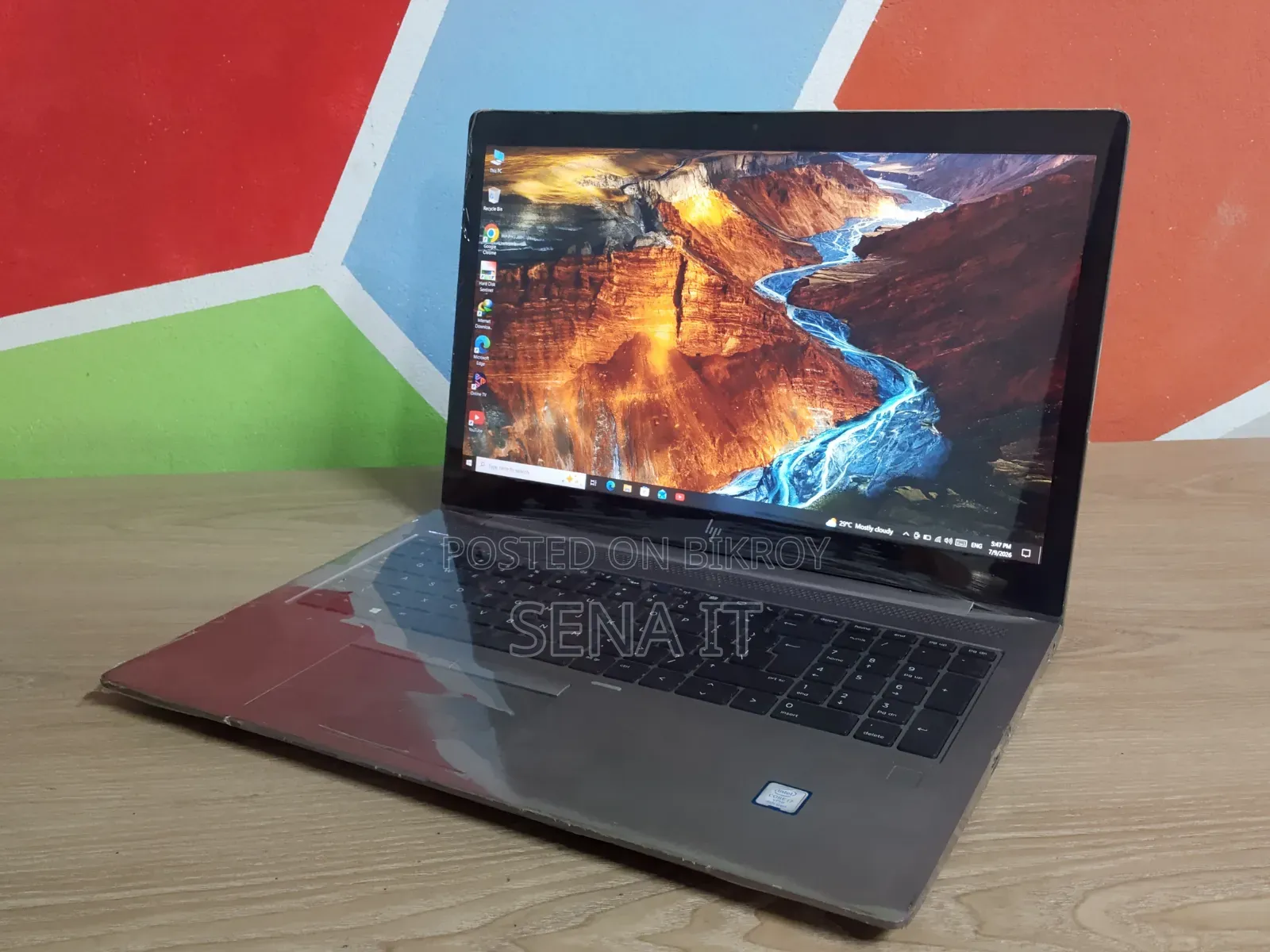 Laptop HP 8GB Intel Core I7 SSD 256GB