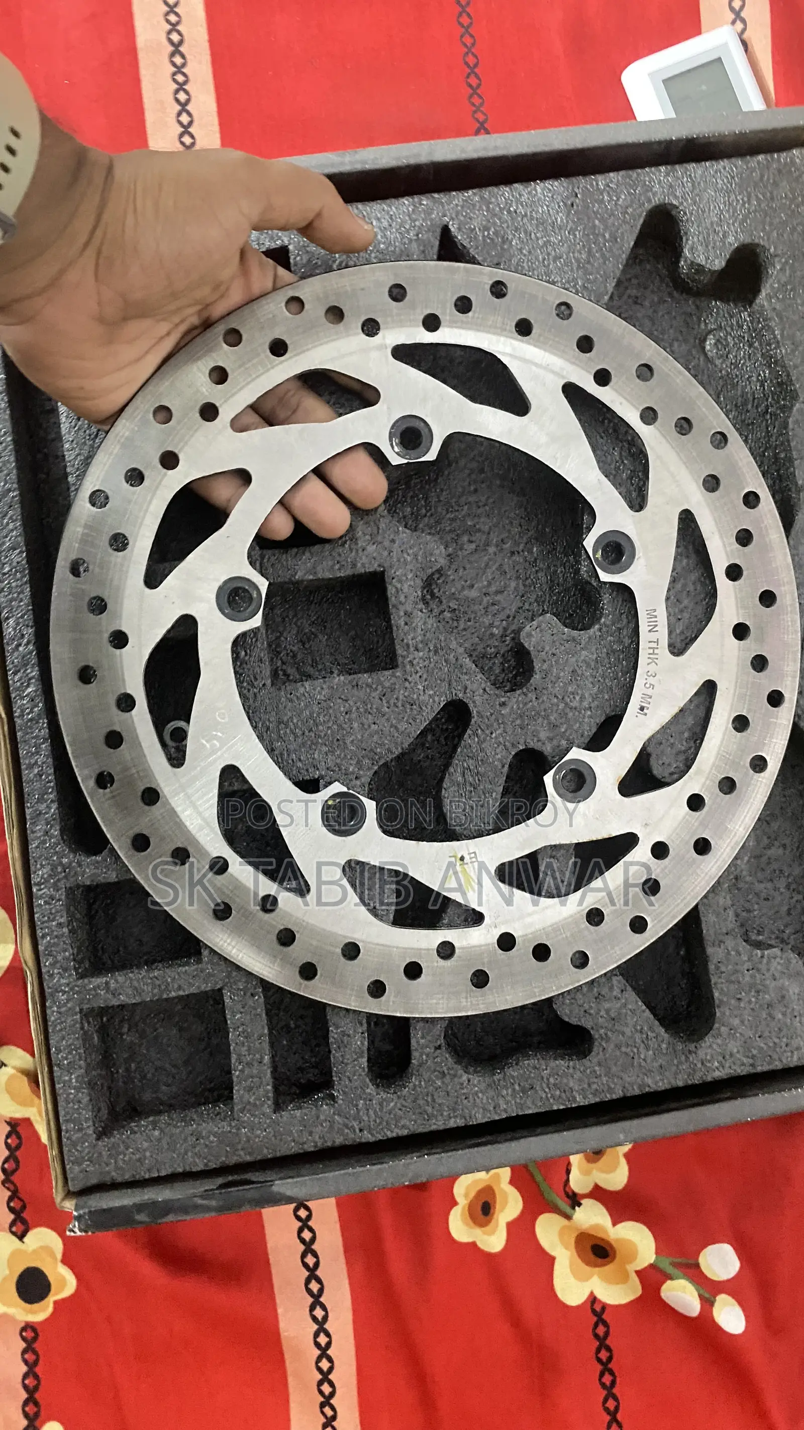 বিক্রয় FZS V2 ফ্রন্ট ডিস্ক ১ সপ্তাহ ব্যবহৃত
