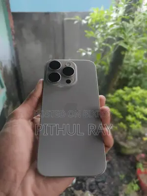 অ্যাপল আইফোন ১৫ প্রো ২৫৬ জিবি সিলভার