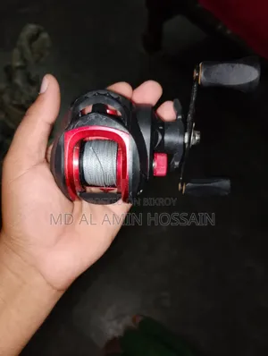 A baitcasting reel will be sold. Along with some fishing line and 450