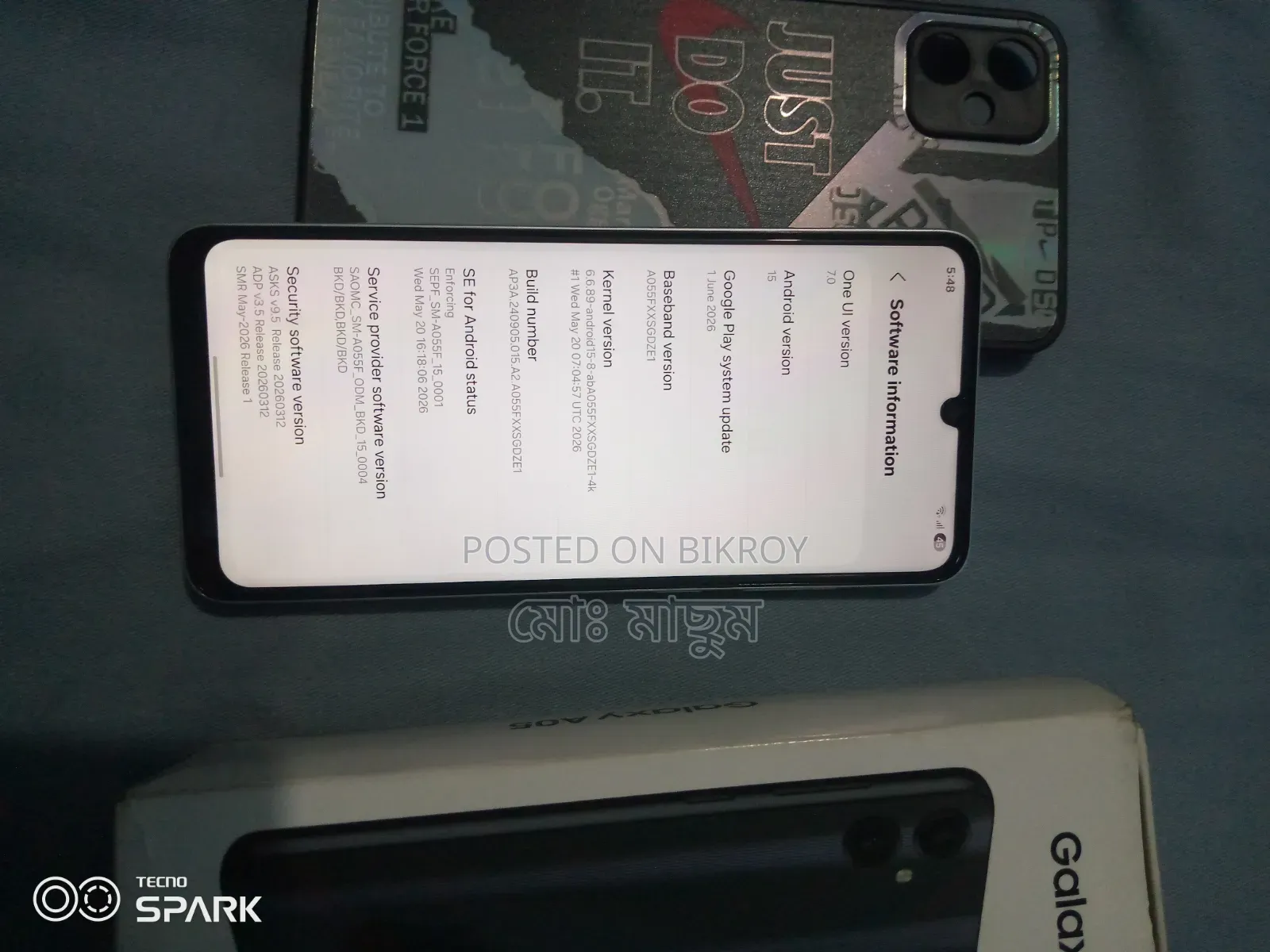 স্যামসাং গ্যালাক্সি এ০৫ ৬৪ জিবি সাদা