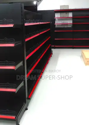 Wall Display Rack – Steel Gondola Shelving