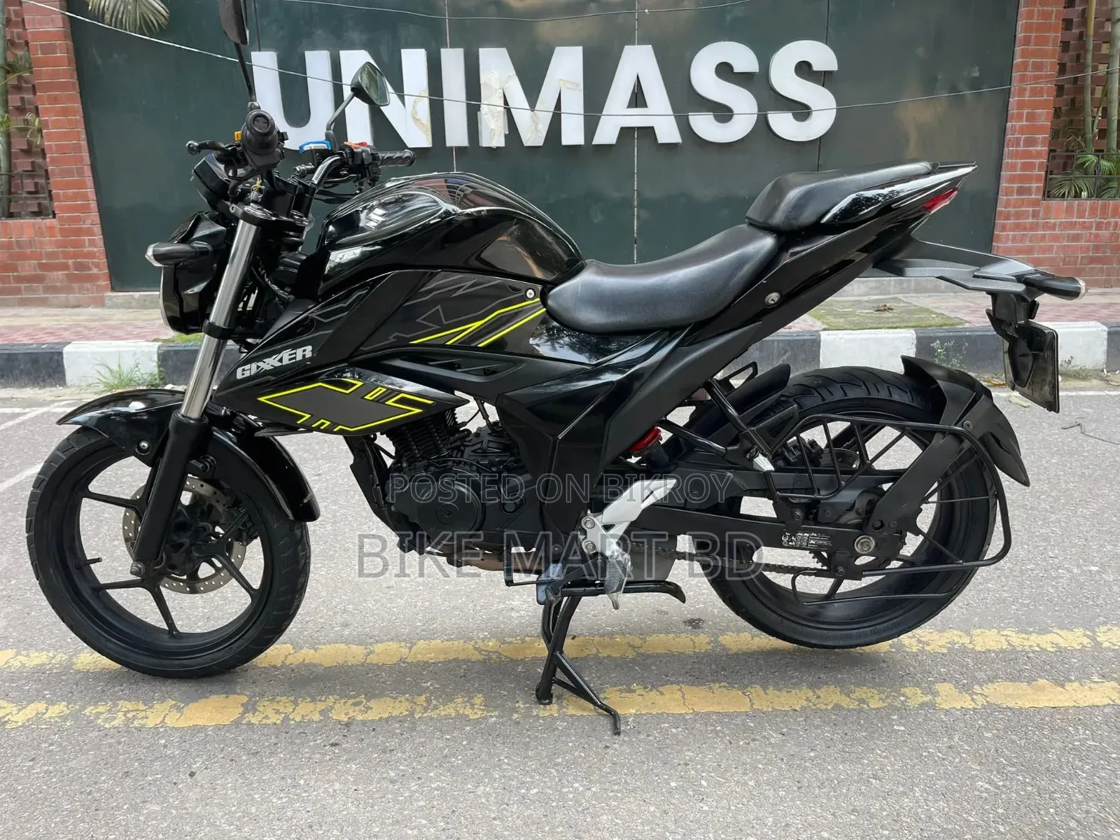 Suzuki Gixxer Fi ABS 2023 Black