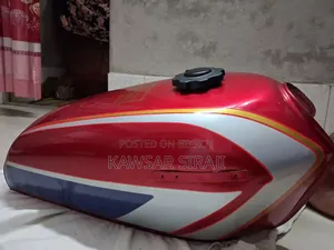 Red fuel tank for bike for sale