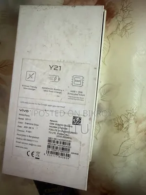 Vivo Y21 64 GB White
