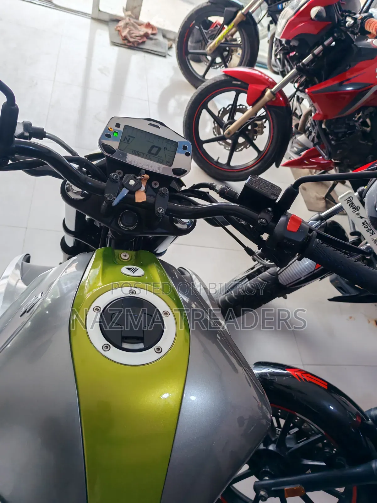 Suzuki Gixxer Fi ABS 2025 Gray