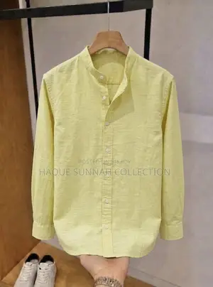 Solid Collar Shirt for Men