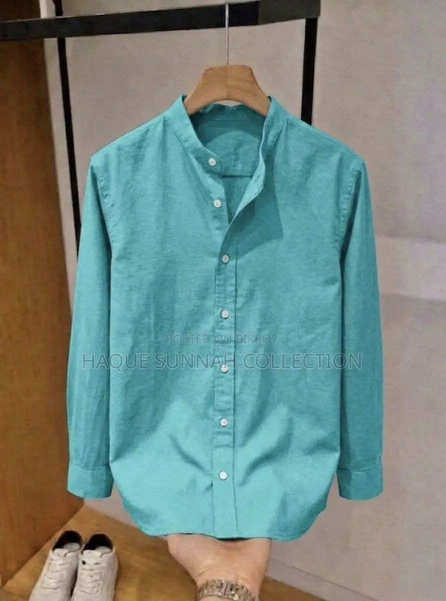 Solid Collar Shirt for Men