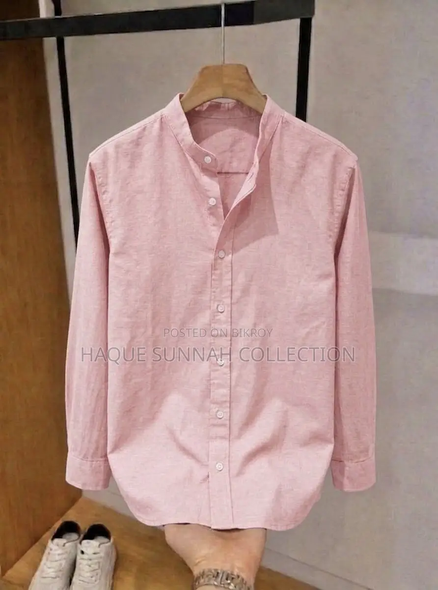 Solid Collar Shirt for Men