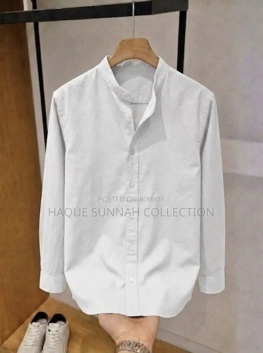 Solid Collar Shirt for Men